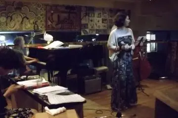 <p>Another singer doing her thing</p>