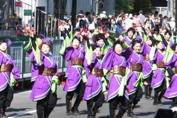 Dancers Yosakoi Soran Festival