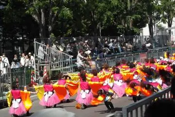 Dancers Yosakoi Soran Festival