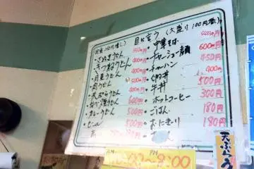 The basic menu