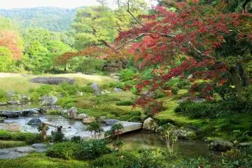 <p>One of the first views from the garden's old villa</p>