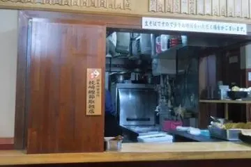<p>A counter of a shop</p>
