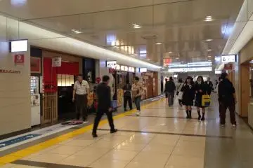 <p>Ramen Street during off peak hours.</p>