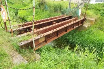 <p>Last piece of original train tracks</p>