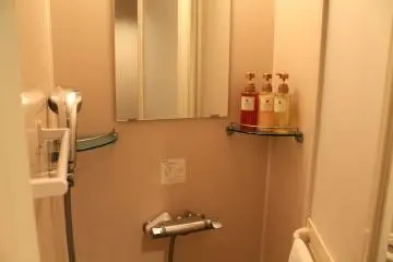 Shampoo, conditioner and body soap are for free