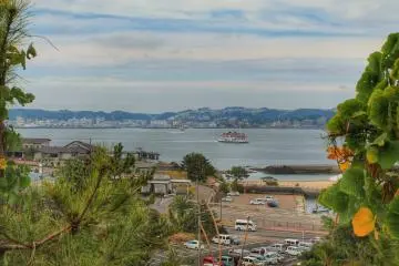 <p>Have a look over Kagoshima from the observation deck</p>