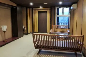 All of the public areas are nicely decorated in a 'wa-modern' style.
