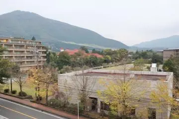 <p>The view of Sengokuhara from our room.</p>