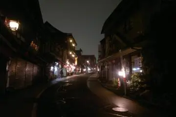 <p>Way back from the temple, where Omotesando was almost fully covered by the tranquility of the night.</p>