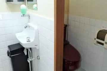 <p>There are both western and Japanese style shared toilets.</p>
