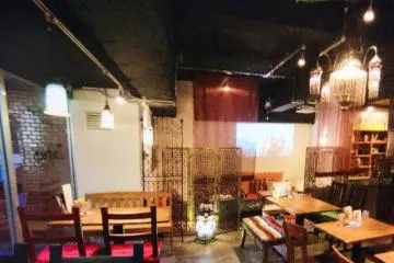 This is a view of the restaraunt just as you enter.  It has a quaint, homey feel