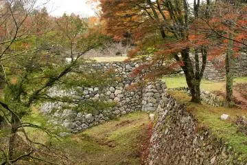 <p>The Jugokentamon Gate and Turret foundations and gate from the main bailey (central area)</p>
