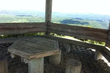 In the blistering heat of the summer and with a bit of a breeze at the top, this is the perfect spot to take a little breather