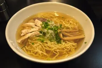 Salt-based ramen, a homegrown specialty of Hakodate
