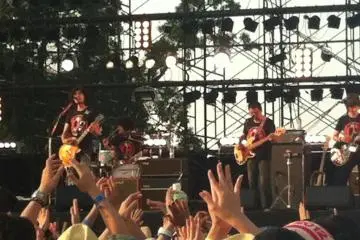 Saitou Kazuyoshi on the main stage, one cool customer