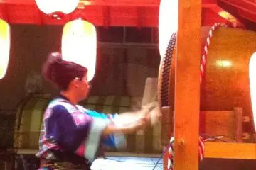 And the beat goes on...dance to the relentless beat of taiko drumming