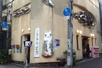 Entrance of the museum, just across the mouth of Hozenji Yokocho and its famous shrine area.
