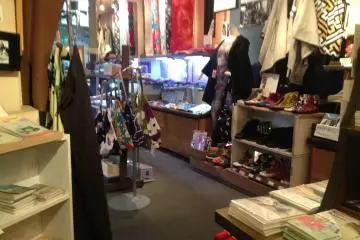 The museum shop.

