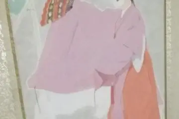 <p>Another of the portraits, featuring the biggest sleeves I've ever see</p>
