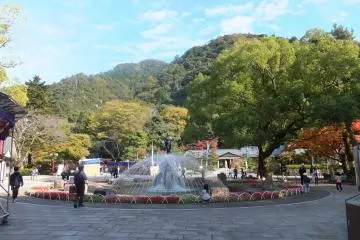 Fountain at the entrance.
 (Photo: Preethu P)