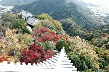 <p>View from the Gifu castle.</p>

