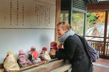 I obviously have to work a bit harder for my requests, as the Buddha statue I chose was the heaviest!
