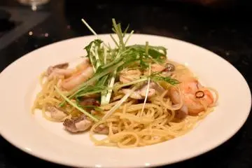 Pasta seafood, rekomendasi saya!
