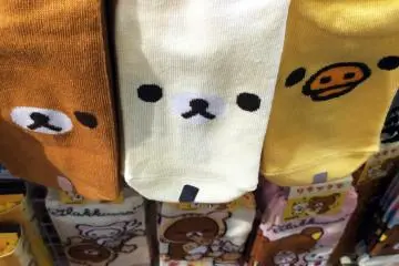 릴라쿠마 양말도 잊지마라!