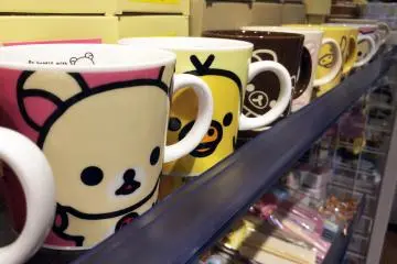 릴라쿠마와 친구들 머그잔