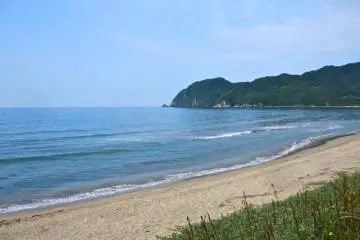 On Higashi Hama Beach. I had it all to myself