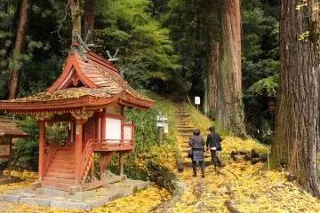 <p>The stairs to Mt. Goharetsu</p>

