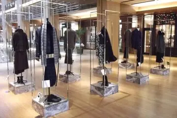 <p>Fashion on display in the Galleria</p>
