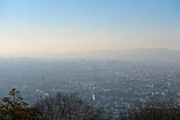 <p>Downtown Osaka in the wes</p>
