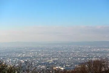 <p>Northern Osaka in the northwest and north</p>
