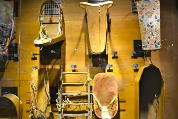 Various kinds of sleds used by the Northern Peoples