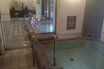 The indoor baths
