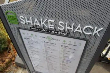 Waiting by the menu