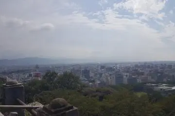 <p>Vue sur la ville</p>
