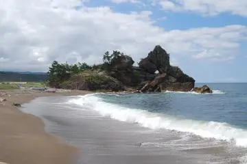 Rock formations in the Nanao Bay Area
