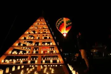 Candle craft and hot air ballooning (Photo: <a href="http://www.adventure-fest.com/" target="_blank" rel="noreferrer noopener nofollow">Minakami Adventure Festival</a>)