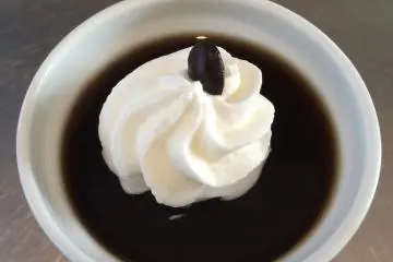 <p>Coffee jelly sebagai hidangan penutup</p>
