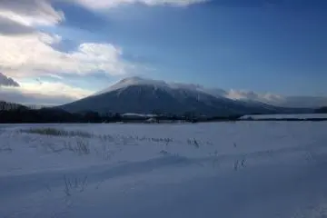Mount Iwate seen from Hachimantai