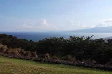 <p>Looking down the coast from the observation deck</p>