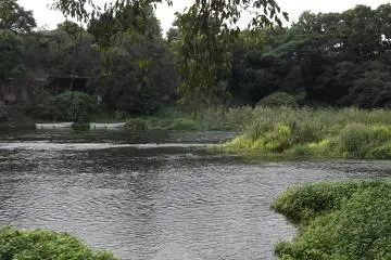 <p>The scenery of Kakita River Park</p>
