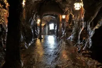 Travel back in time as you wander the passageways.