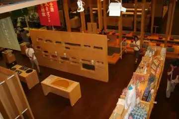 Aerial view of the museum where you can learn all about the cultural history of fish paste making. 