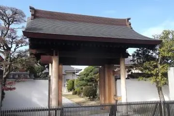 A gate from the street