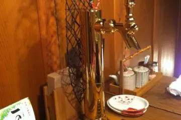 The pour your own beer tap in your private dining room