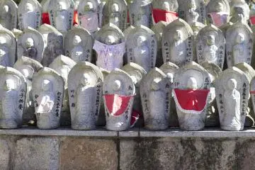 These Mizuko each represent the souls of infants who have passed