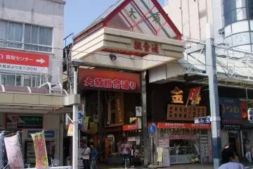 A labyrinth of shopping streets